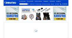 Desktop Screenshot of karisfrio.com.br