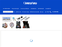 Tablet Screenshot of karisfrio.com.br